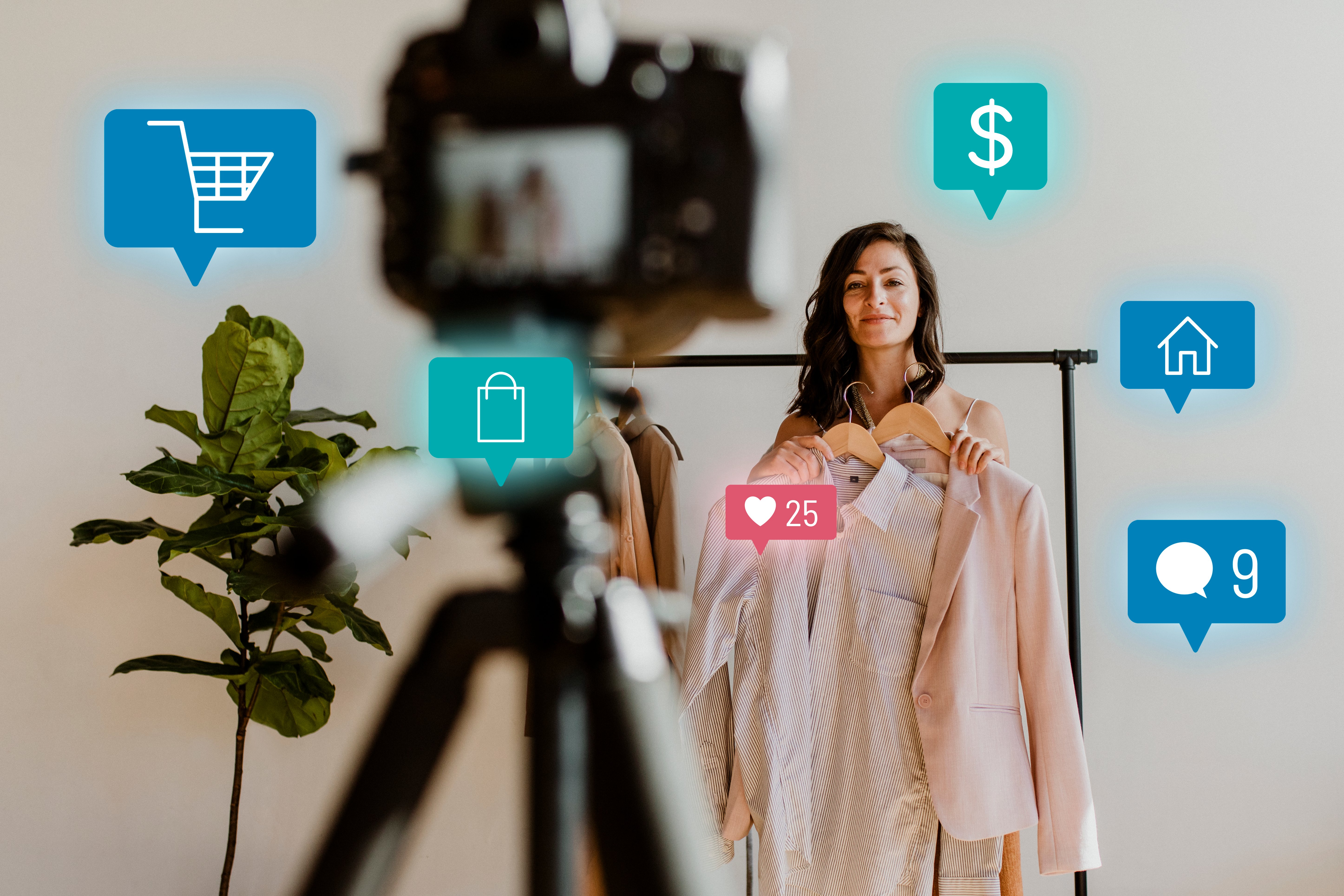 woman-live-streaming-online-shopping-campaign